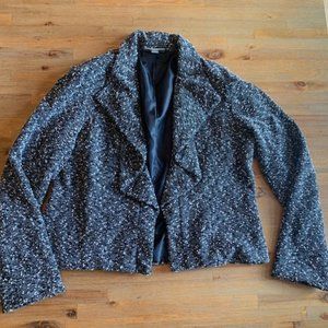 Black and White Lined Blazer